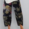 Vetements Azzlee | Decontractee Imprime Floral Lache Pantalon