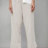 Vetements Azzlee Pantalon | Plaine Avec Poches Decontractee Pantalon Beige