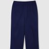 Vetements Azzlee Pantalon | Naturel Solide Avec Boutons Decontractee Pantalon Naturelle