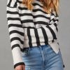 Vetements Azzlee Pulls Et Cardigans | Pull A Rayures Tendance A Manches Longues Multicolore